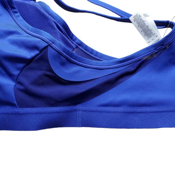 Nike Dri Fit Sports Bra Cobalt Blue Women’s Size XXL - Picture 3 of 4